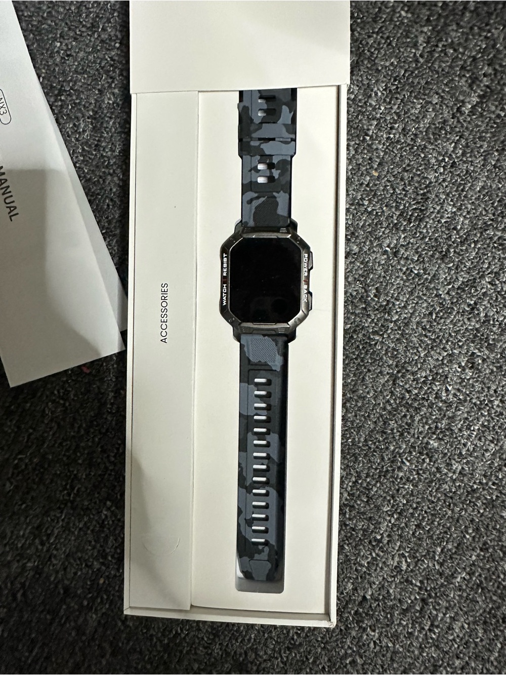 Smart Watch with Camo Band - New in Box
